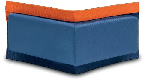 SeaEQ Pontoon Fender Corner DFA Dimensions: 200 x 100 x 30 mm Color: Blue