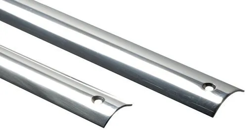 Scrubbing profile Niro | Design: Material thickness 1.2mm, height 4.6mm, width 20mm