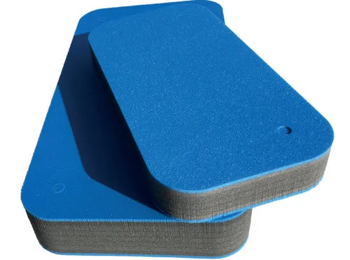 Plate fender NL blue/white | Dimension(mm): 412 x 212 x 46