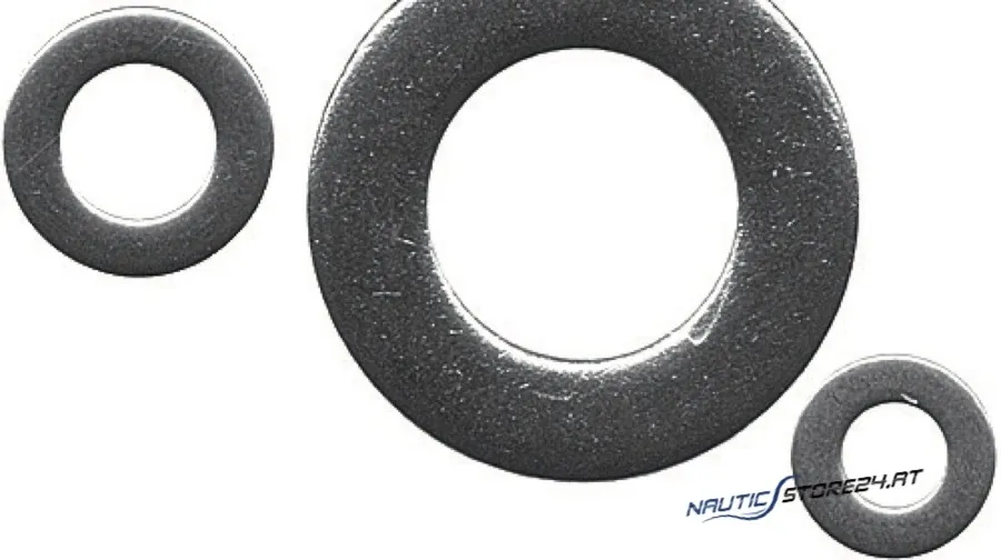 Stainless steel washers DIN 125 | Thread Ø: M4