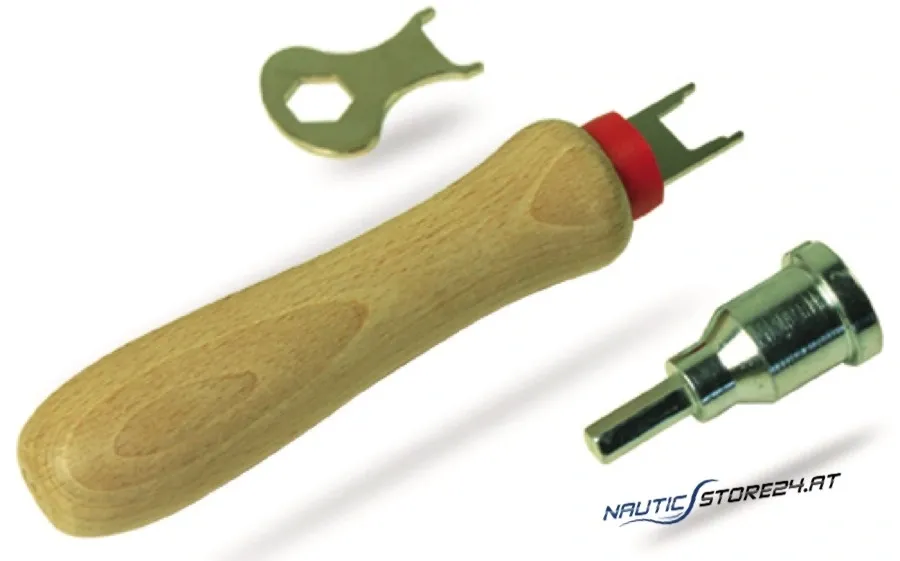 LOXX tool LOXX - key for top parts - wooden handle red