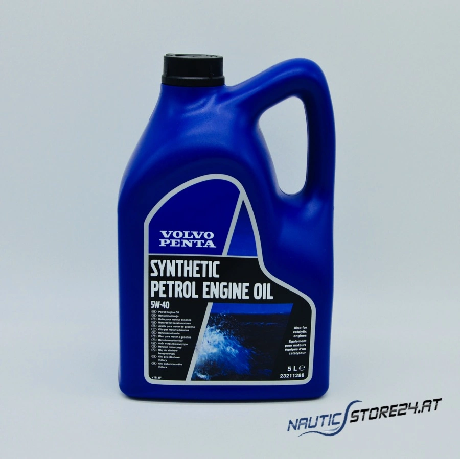 Volvo Penta Engine Oil Petrol Synthetic 5W-40 5L (23211288)