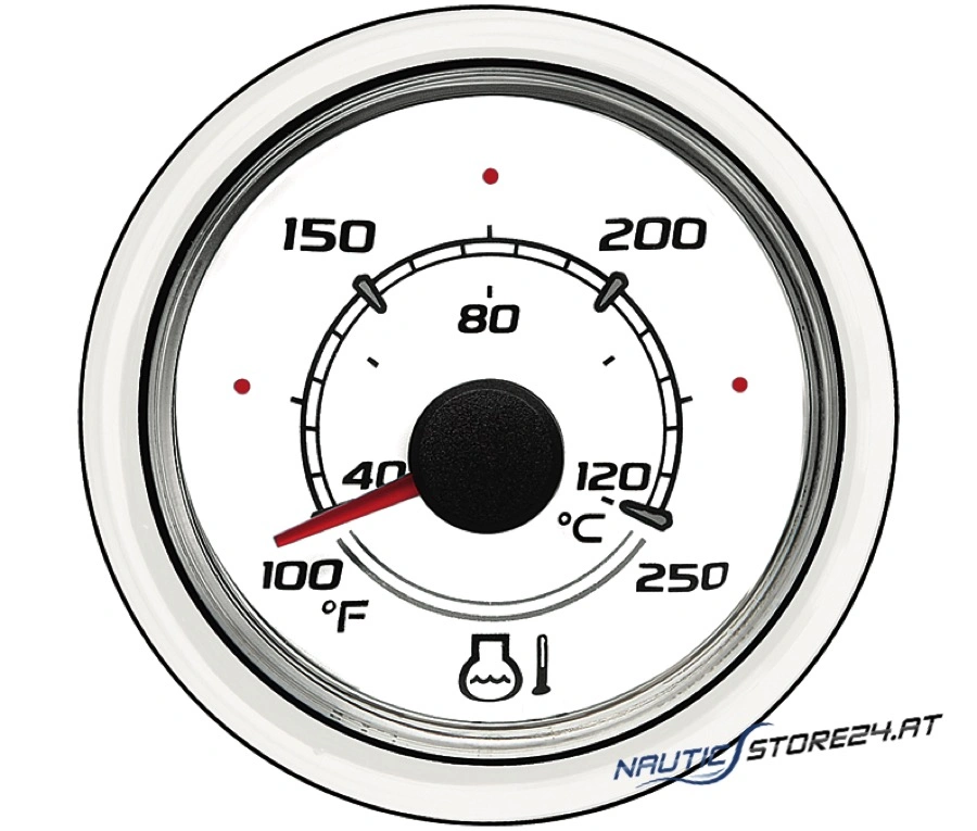 Mercury/Quicksilver Temperature Gauge White (79-8M0052863)