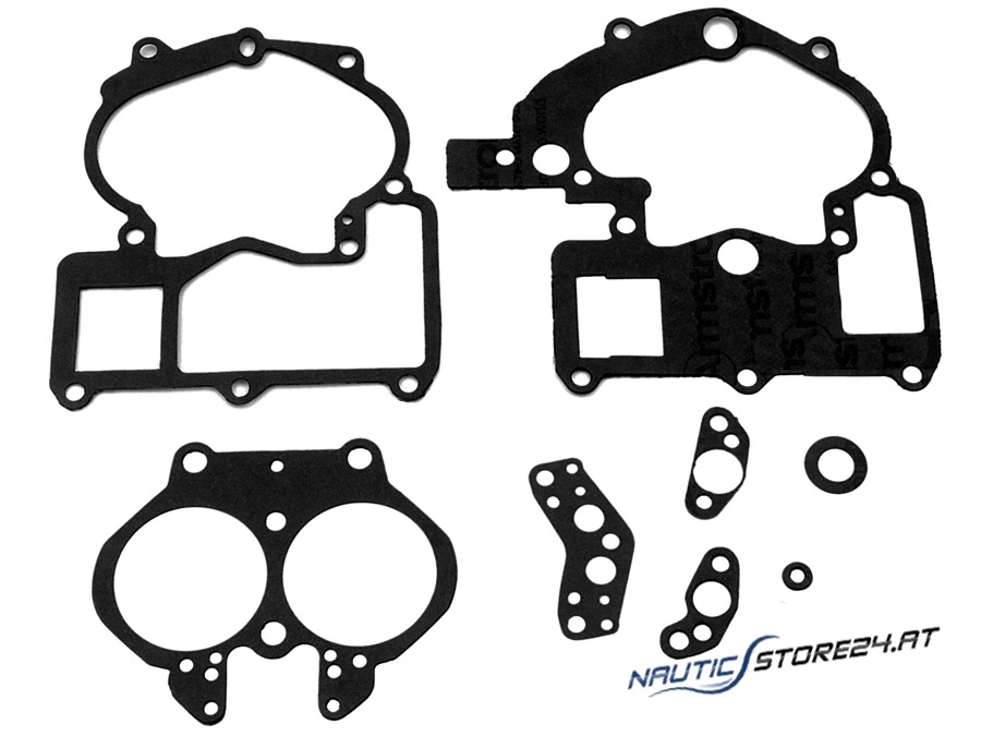 Mercury/Quicksilver Carburetor Gasket Kit for Mercruiser Mercab Carburetor 2BBL (3310-810929004)