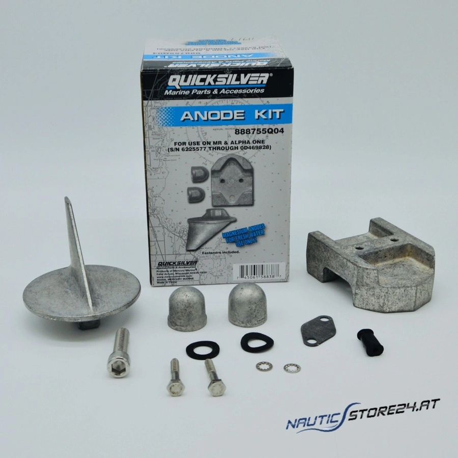Mercury/Quicksilver Magnesium Anode Kit for Alpha One Gen. 1 Sterndrive (97-888755K02)