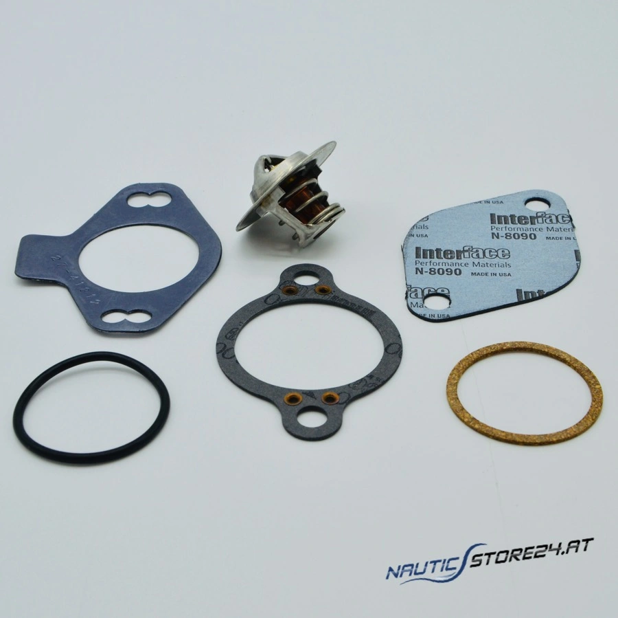 Mercury/Quicksilver Thermostat Set 140 Degrees Fahrenheit for Mercruiser V6/V8 (807252Q4)