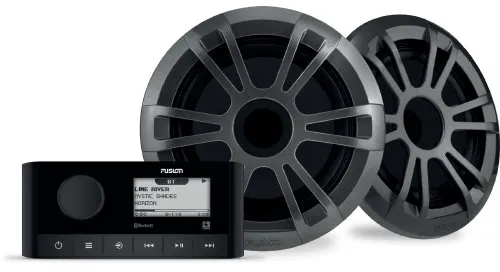 Fusion Marine Radio RA60Set Sport Radio RA 60 x EL-F651SPG speakers