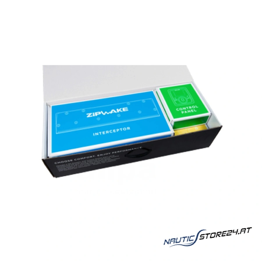 Zipwake Dynamic Trim Control System Series S | Version: 750-S (Interceptor L=750mm, M12 Extension Cable 3m)