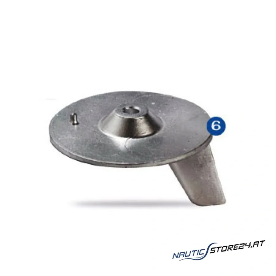 Tecnoseal magnesium anode fin for Honda