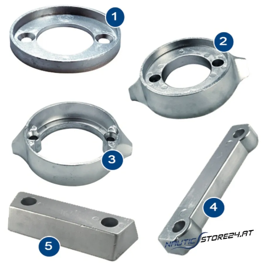 Zinc anode Volvo | Version: Zinc ring VP 250/270