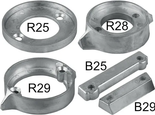 Tecnoseal Magnesium Anode Ring for Volvo Penta 250/270