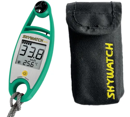Skywatch wind measurement Skywatch wind measurement speed 3 to 185km/h Air temperature -30°C to + 70°C