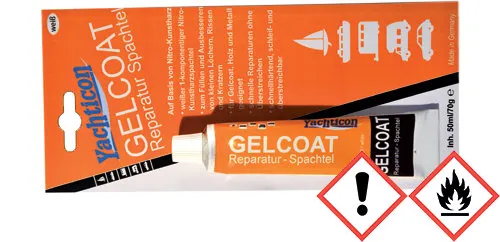 Yachticon Gelcoat Repair Spatula White 70g