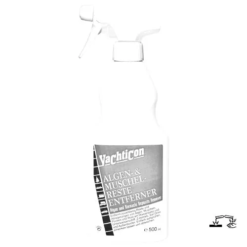 Yachticon Algae & Shell Remover 500ml Spray Bottle