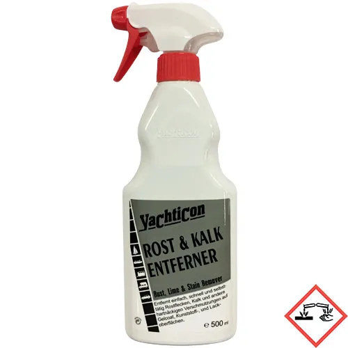 Yachticon Rust & Limescale Remover 500ml Spray Bottle