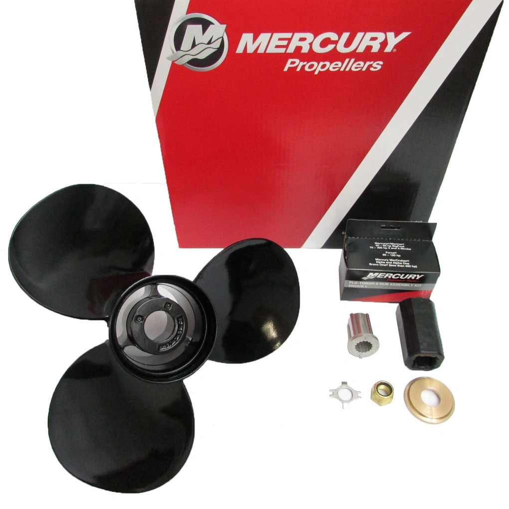 Mercury/Quicksilver Propeller Alu Propeller Black Max 16x16 (16440A45)