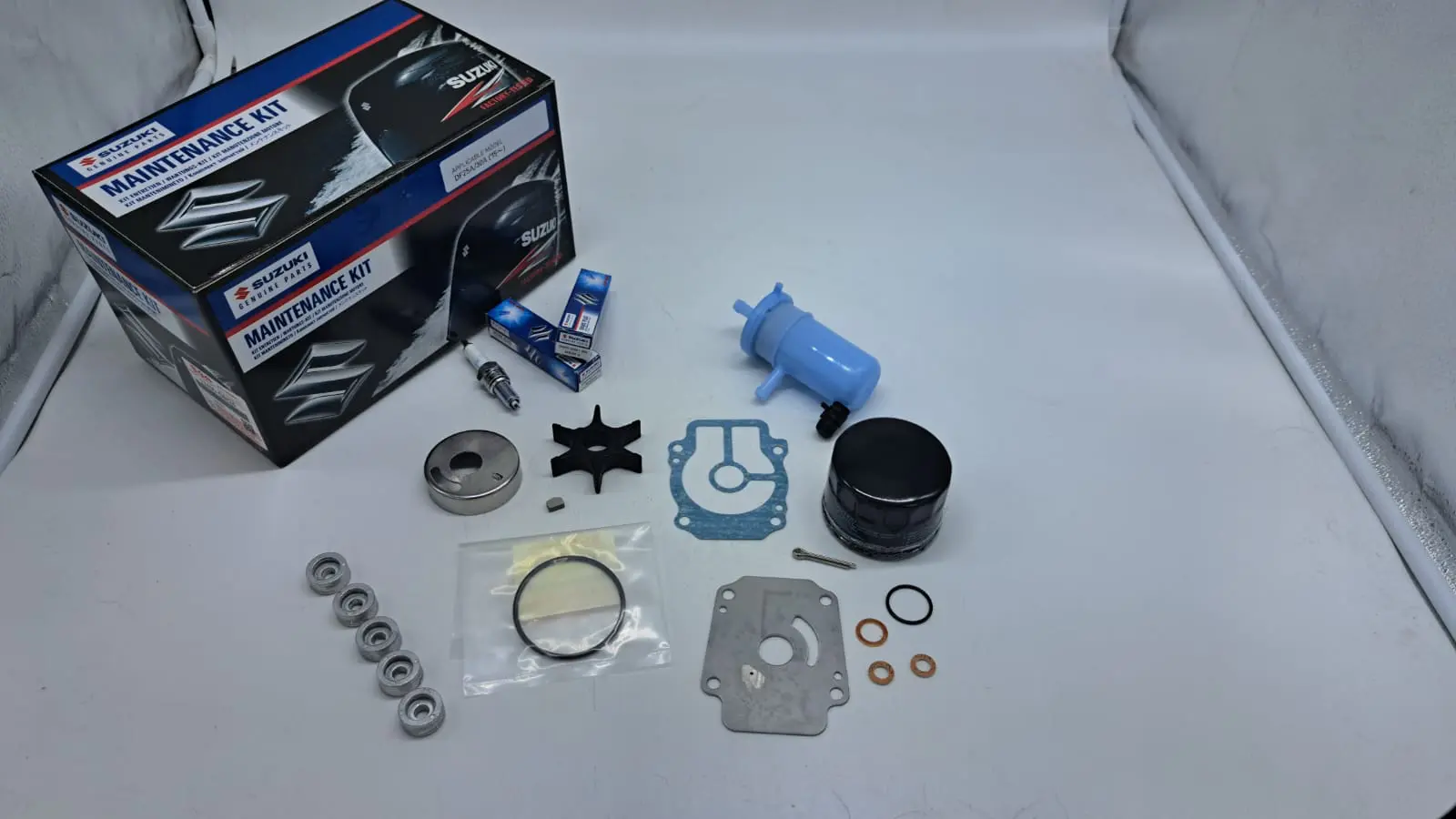 Suzuki Marine Maintenance Kit for DF25A/DF30A Year 15 and Older (17400-94824-000)