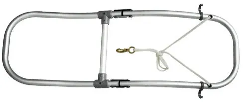 Inflatable boat swimming ladder 3-stage