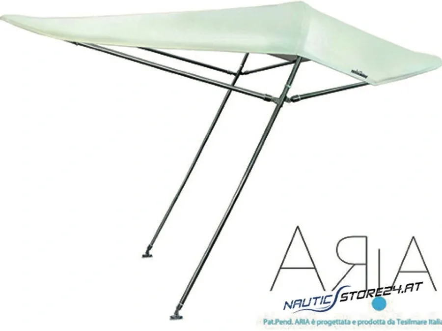 Suntop ARIA | Design: Height 1220mm, Length 2100mm, Width 1700mm, Tube Ø 22mm