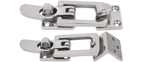 Lever Lock eco | Design: angled, stainless steel, length 80mm