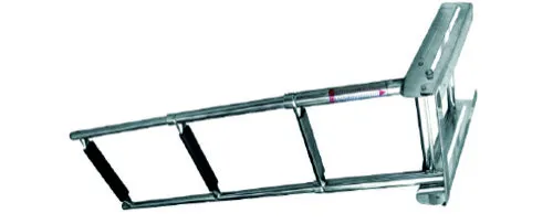 Telescopic swimming ladder for platform | Version: 3-stage