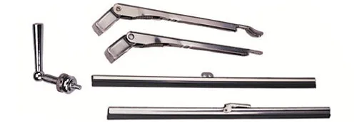 Handheld windshield wipers