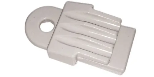 Eyelet for quick mounting PVC white