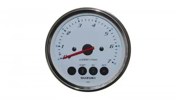 Suzuki Marine Suzuki Pressure Meter in White for Fuel Injection Models 34200-93J12-000
