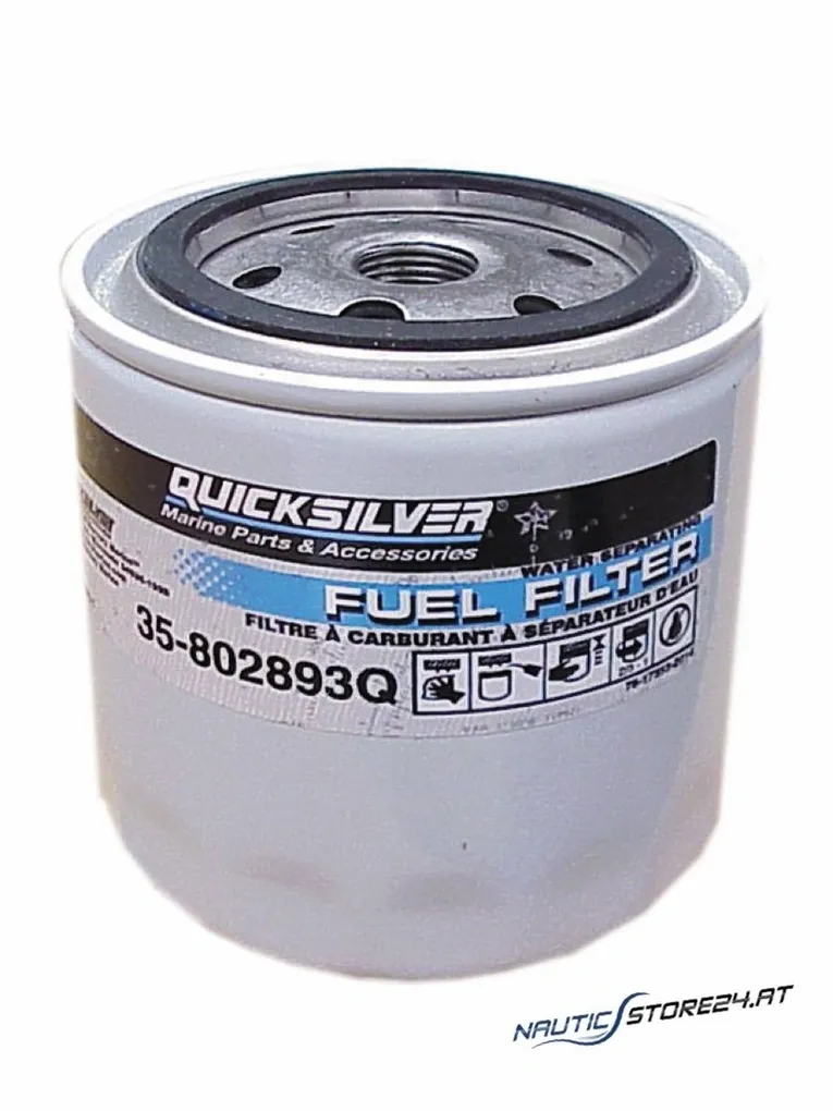Mercury/Quicksilver Fuel Filter Petrol (35-802893T)Replaces : 35-802893Q01