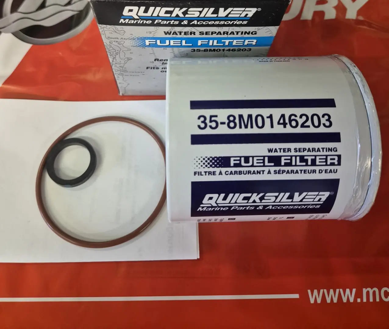 Mercury/Quicksilver Fuel Filter Gasoline (8M0146203)