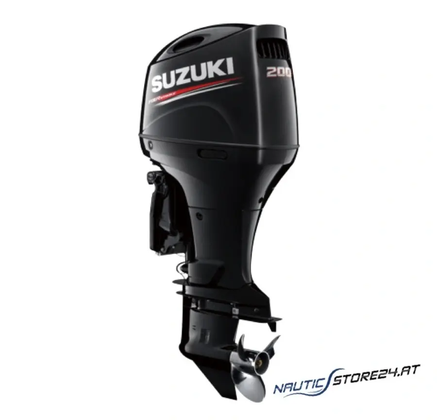 Suzuki DF200ATL (200 hp / 147.1 kW) outboard motor | Design: L-long shaft Remote control  Electric start  Power  Trim / tilt