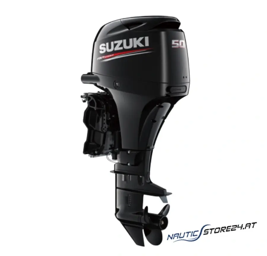 Suzuki DF50ATS (50 hp/36.8 kW) outboard motor | Model: S-short shaft Remote control  Electric start  Power  Trim/tilt